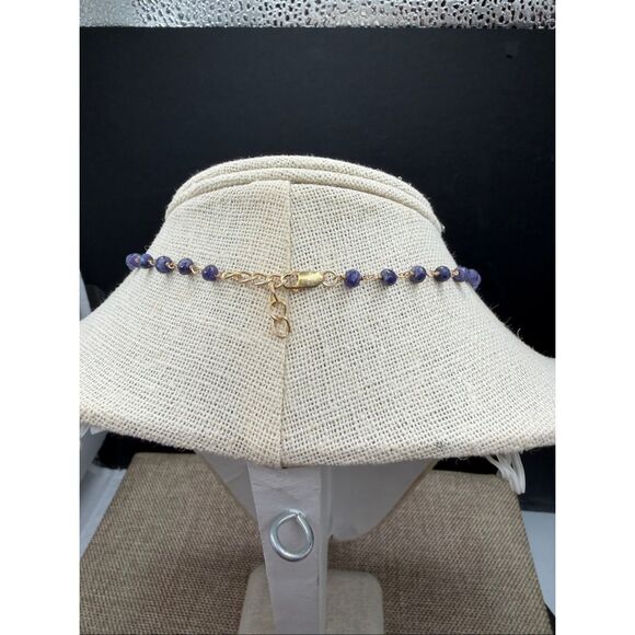 Rarities by Carol Brodie Turquoise & Blue Gemstone Pendant Necklace Collector’s - Picture 7 of 11